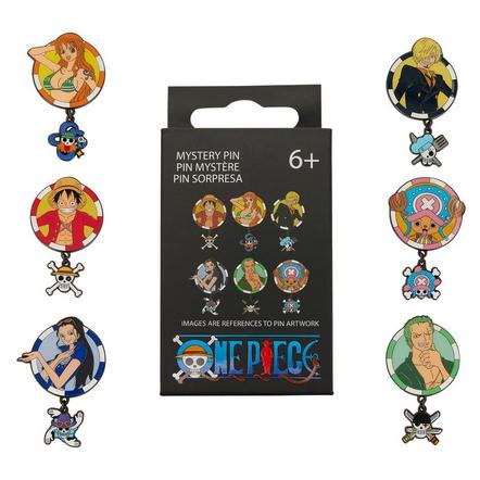 Loungefly One Piece Straw Hat Crew Blind Box Enamel Pin Exclusivité Games Zone (Styles May Vary)